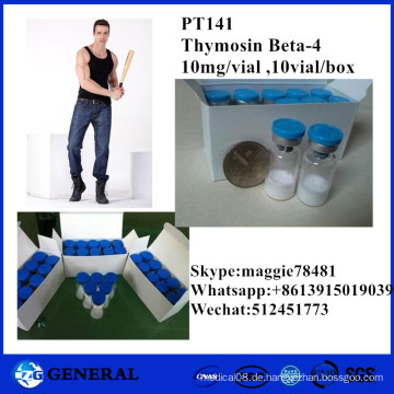 Aphrodisiakal Peptid Weißes Haarwachstum Steroid PT141 Acetat CAS 32780-32-8